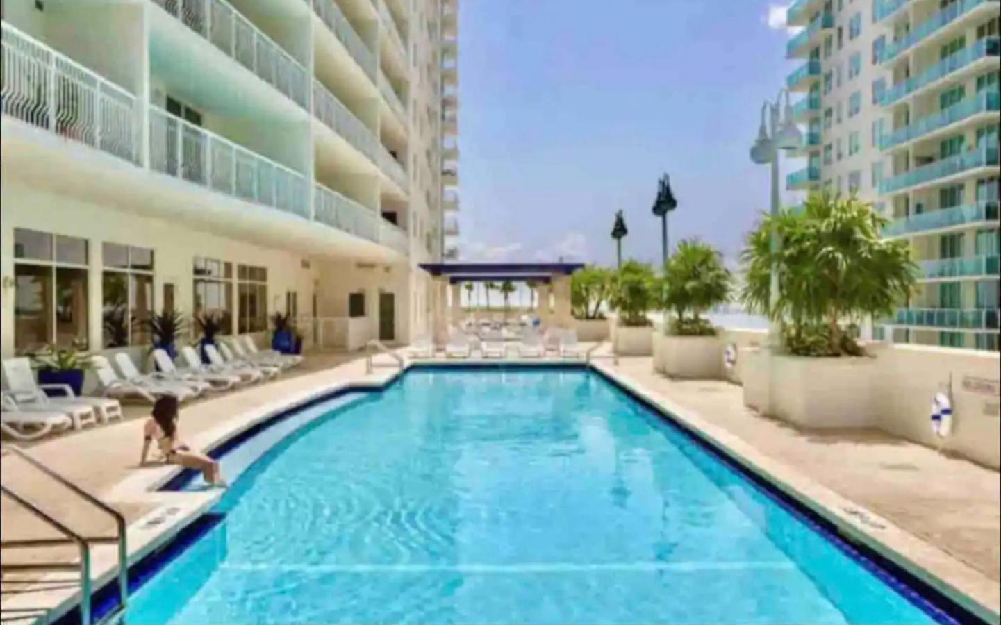 *Luxurious Highrise 2Brcondo Brickell- Waterviews* Miami Bagian luar foto