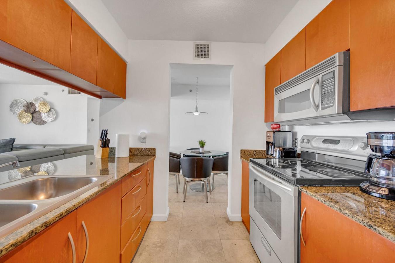 *Luxurious Highrise 2Brcondo Brickell- Waterviews* Miami Bagian luar foto