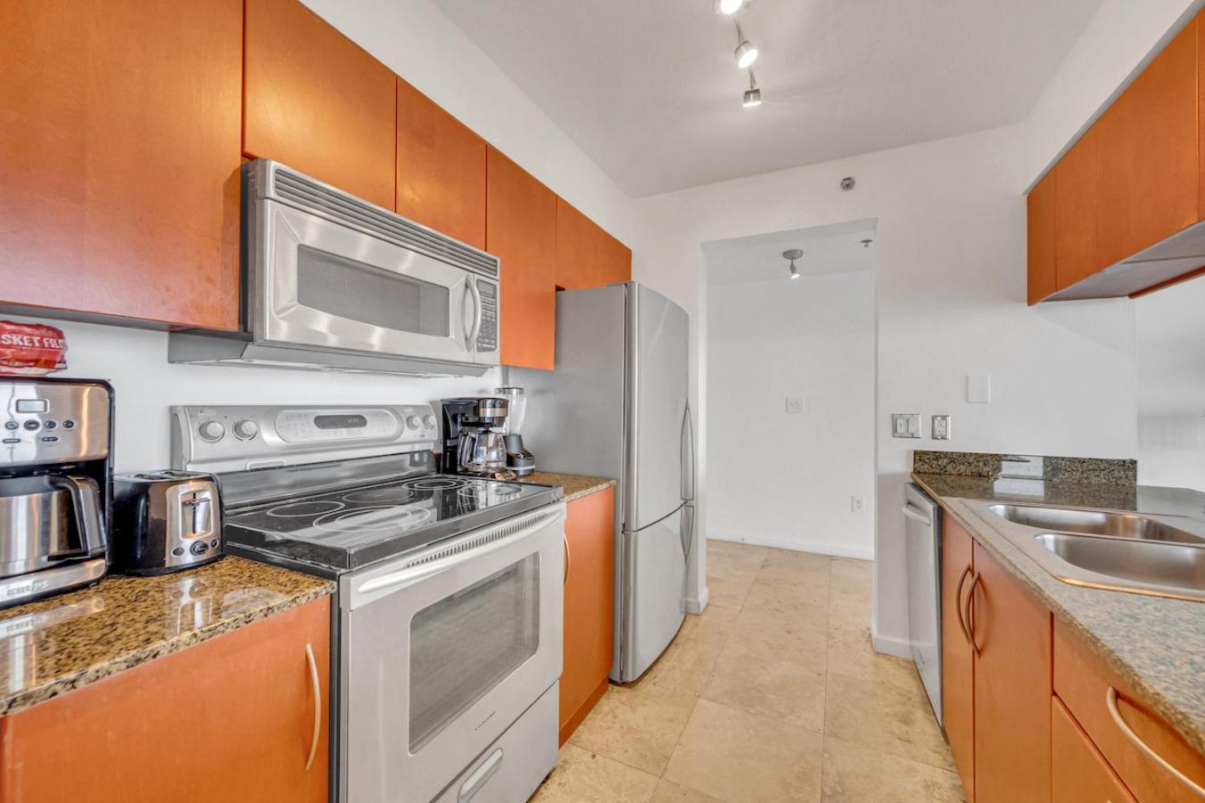 *Luxurious Highrise 2Brcondo Brickell- Waterviews* Miami Bagian luar foto