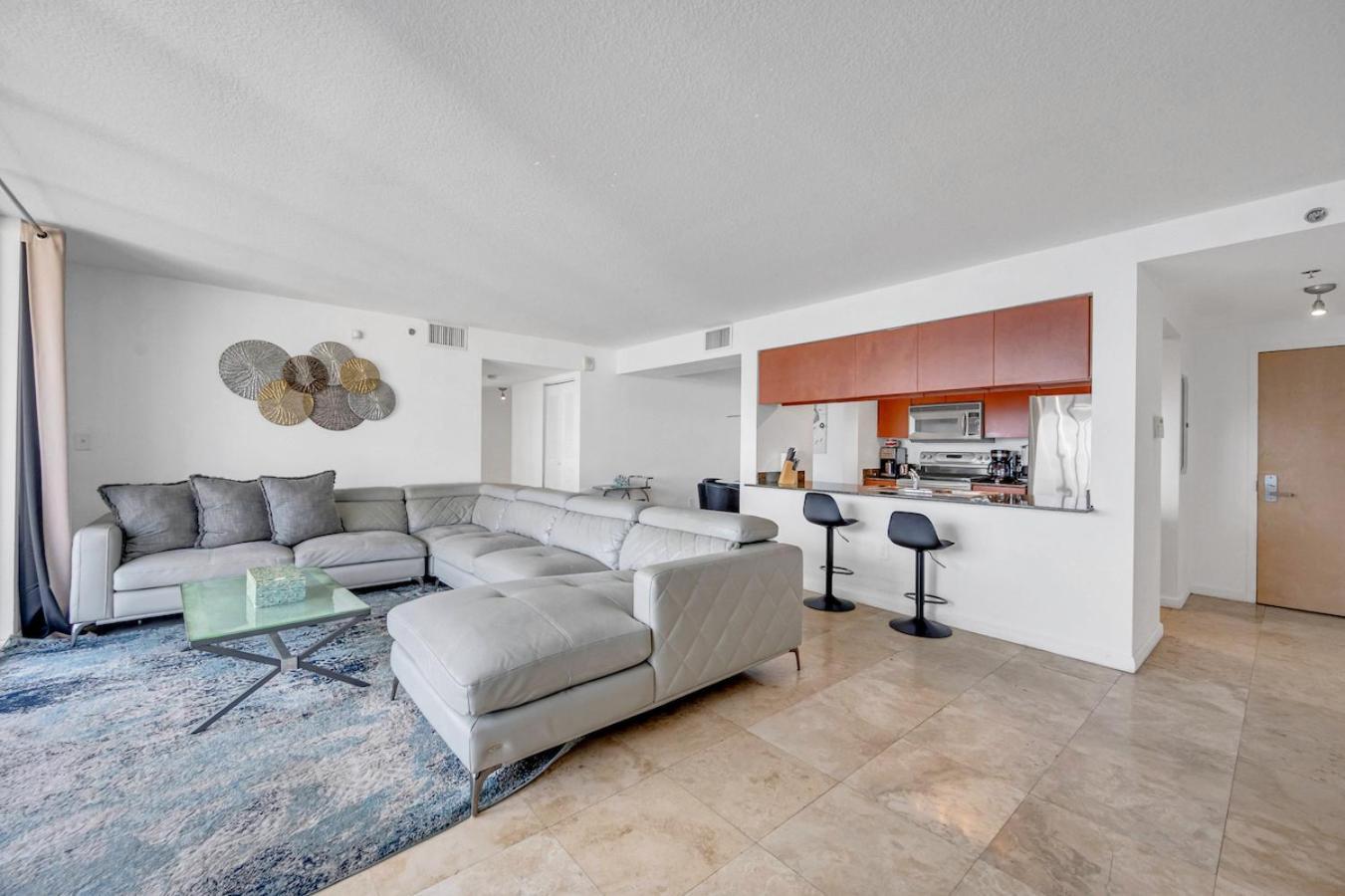 *Luxurious Highrise 2Brcondo Brickell- Waterviews* Miami Bagian luar foto